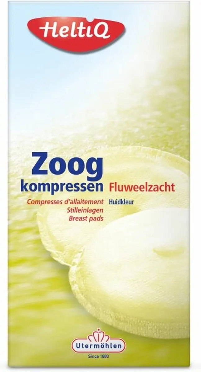 Heltiq Zoogcompressen 30 Stuks - 12x4 - Beige
