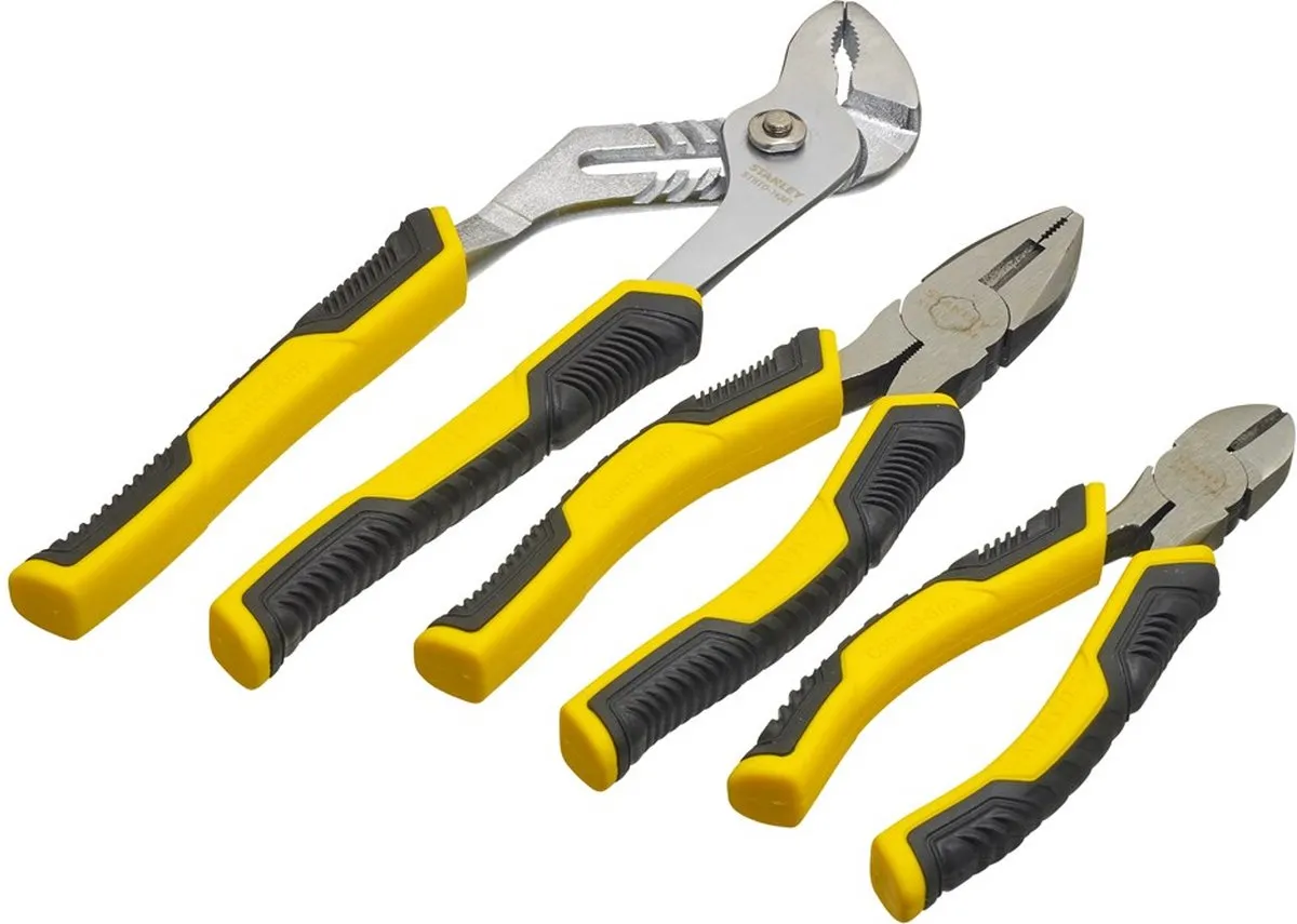 Stanley Dynagrip Tangenset CG 3-delig - STHT0-74471