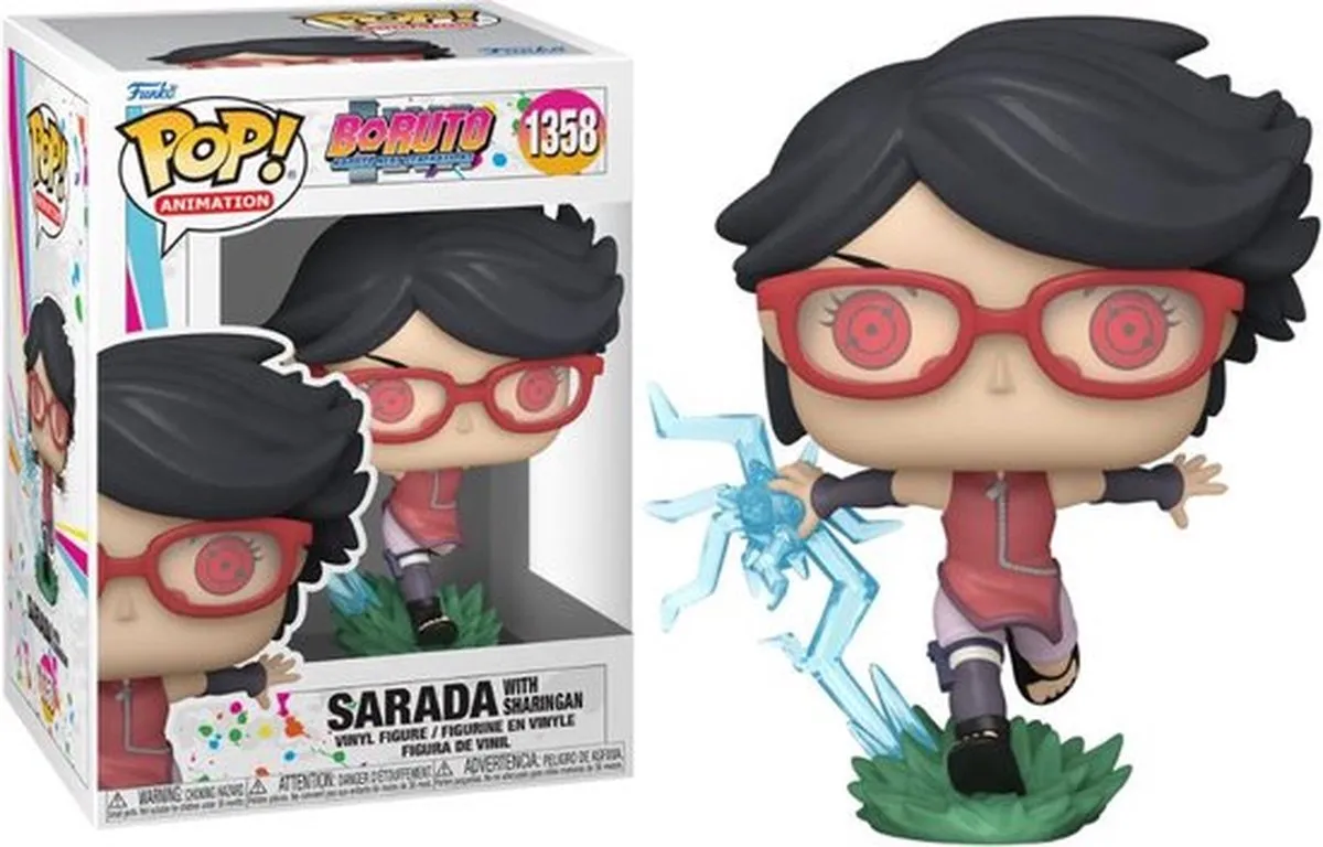 Funko Pop! Boruto Sarada Uchiha met Sharingan #1358