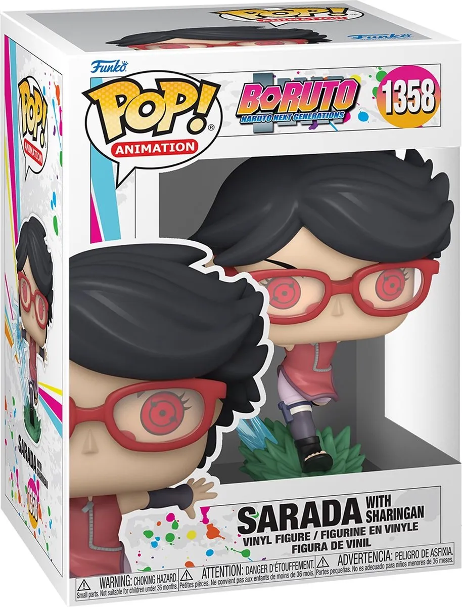 Funko Pop! Boruto Sarada Uchiha met Sharingan #1358