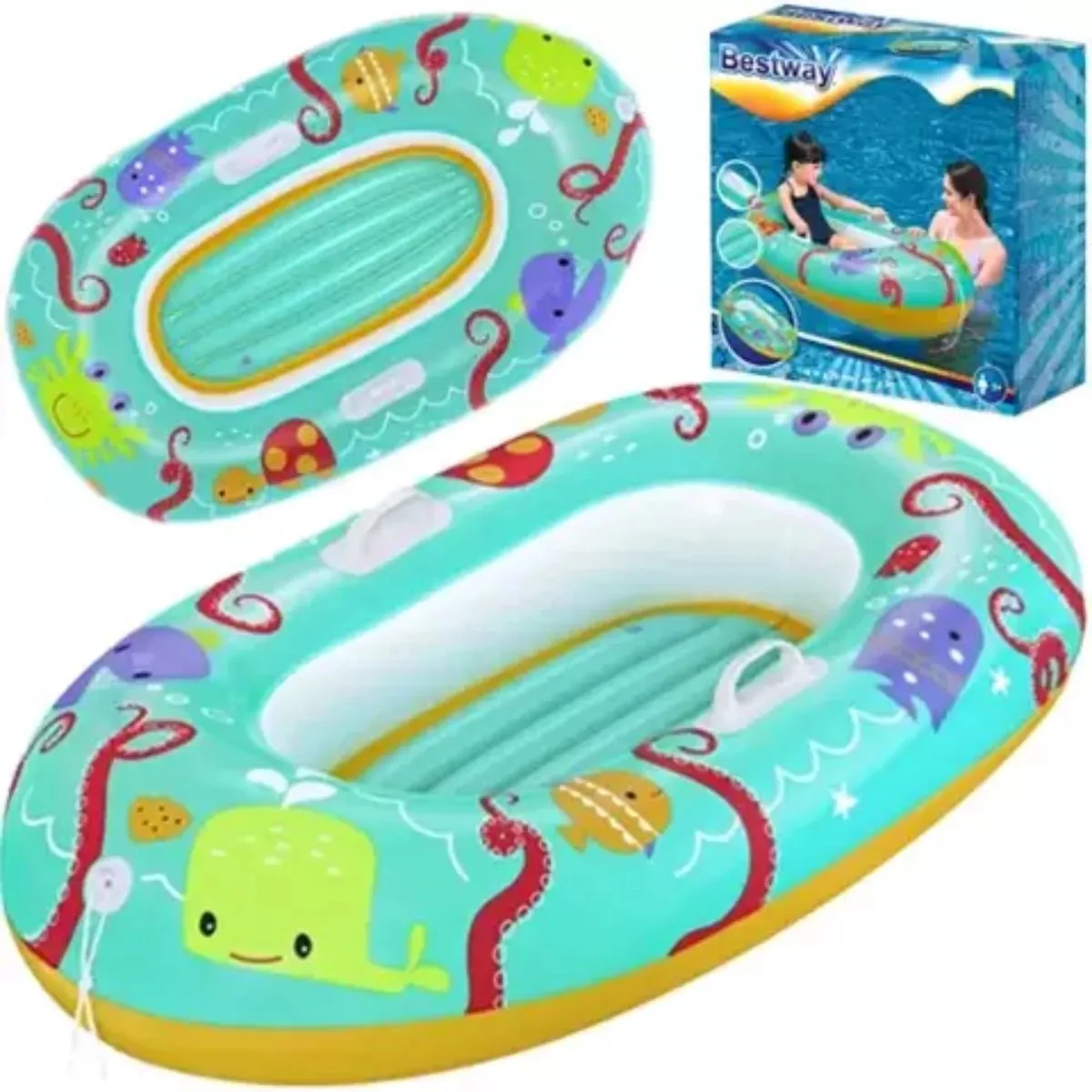 Bestway Kinderboot 119x79cm Multicolor