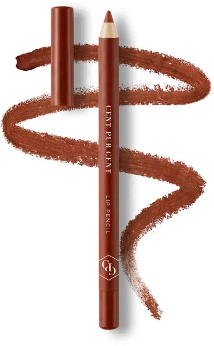 Cent Pur Cent Waterproof Lip Pencil Nude Chocolat