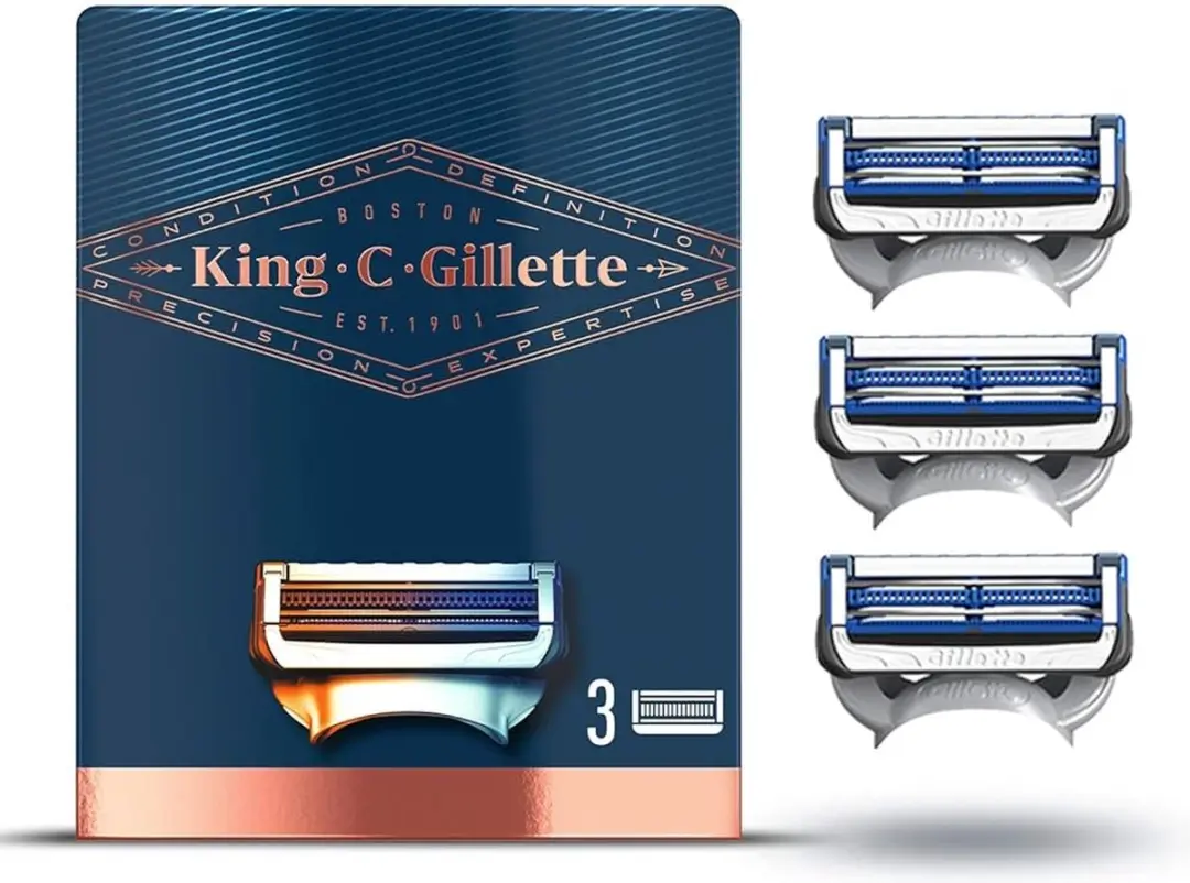 Gillette King C. Neck Razor Blades
