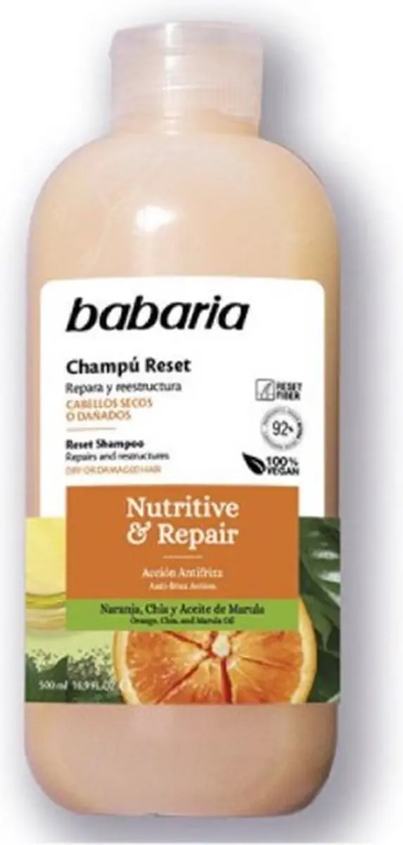 Babaria Reset Nutritive & Repair Shampoo 500ml