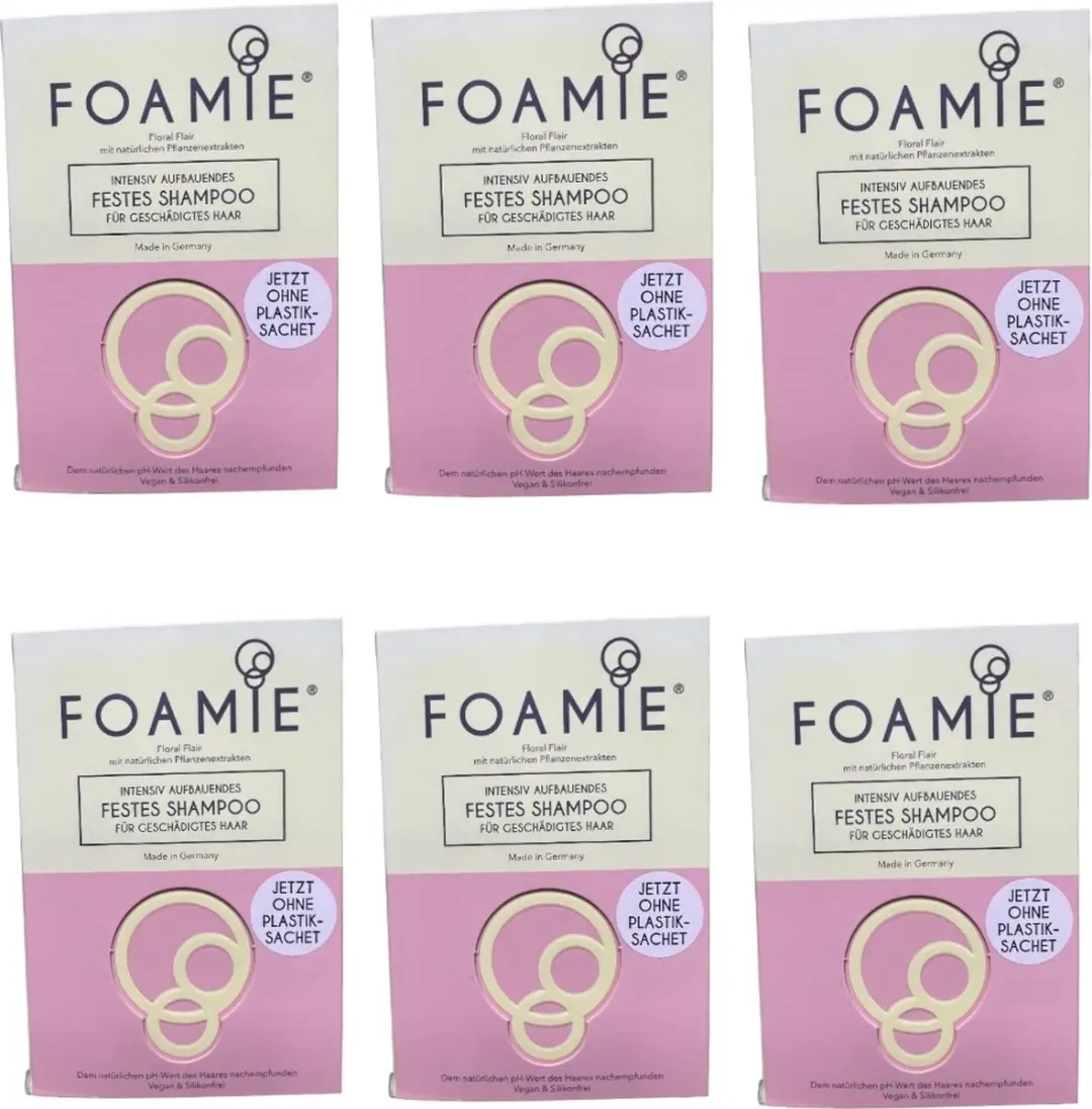Foamie Shampoo Bar 6x83g
