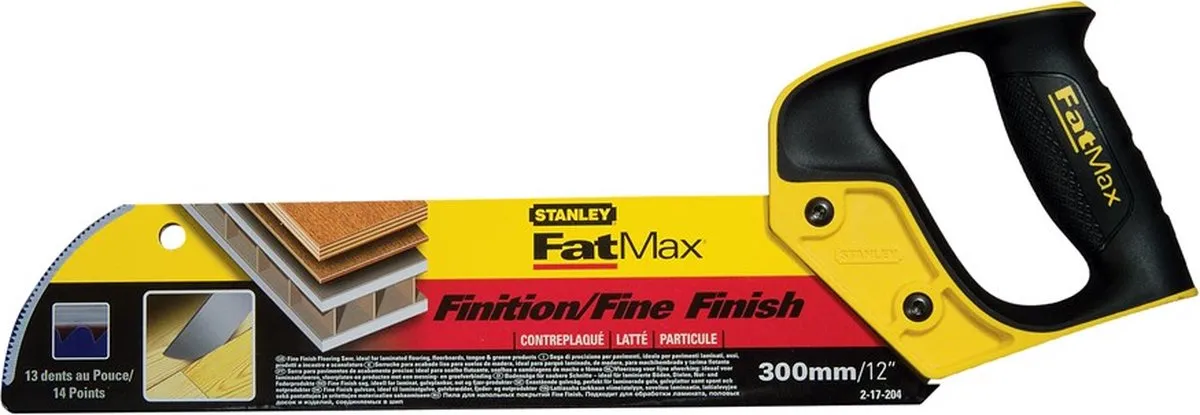 Stanley FatMax Sleufzaag 350mm 14T/inch - Hout