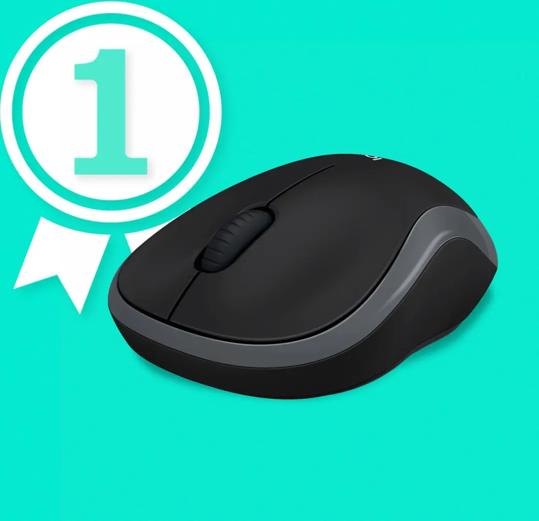 Logitech M185 Draadloze Muis - Grijs - afbeelding 6 van 6