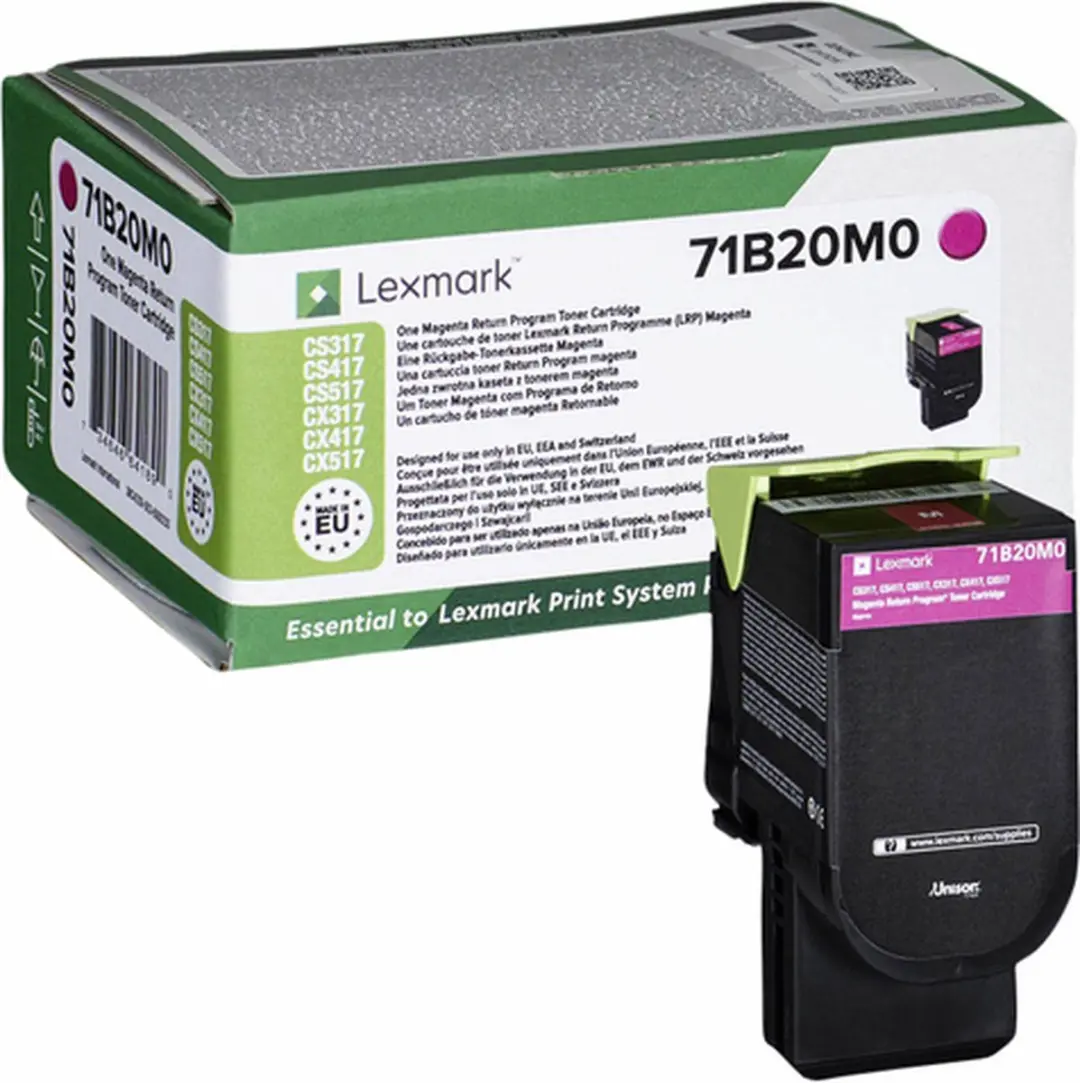 Toner Lexmark 71B20M0 Magenta
