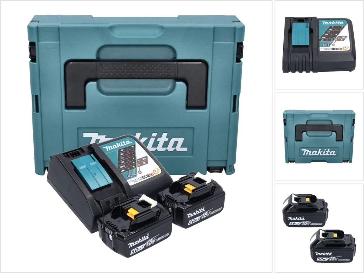 Makita 197624-2 Starterset 18V 5.0Ah