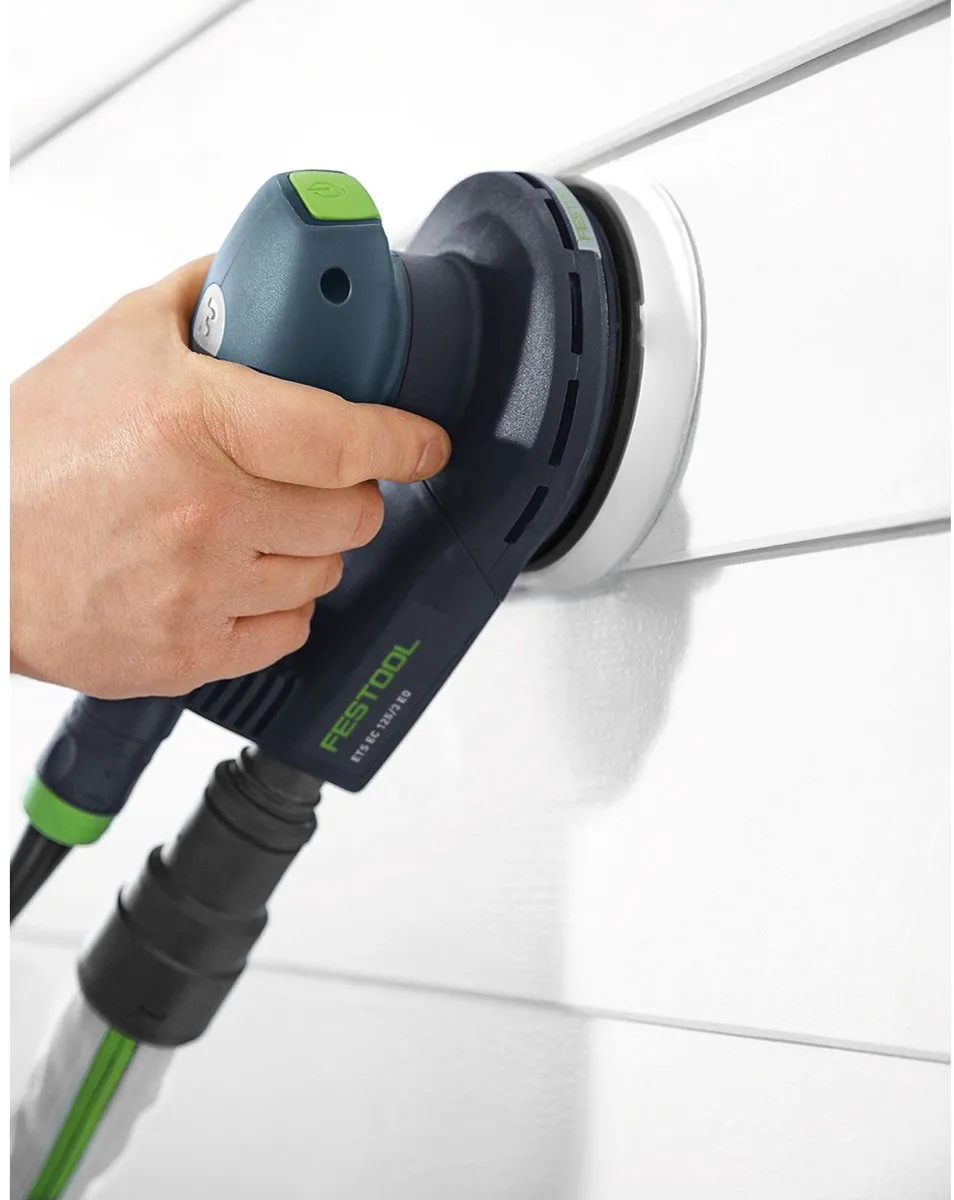 Festool ETS EC 125/3 EQ-Plus Excenterschuurmachine in systainer - 400W - 125mm - koolborstelloos