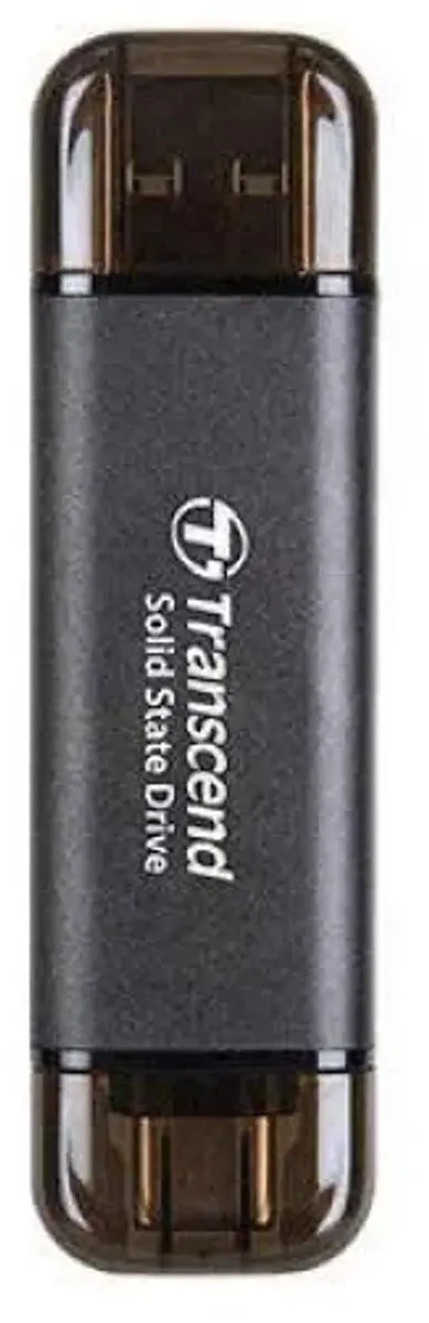 Transcend ESD310C Externe SSD 256GB - USB-C - Zwart