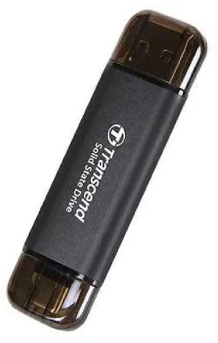 Transcend ESD310C Externe SSD 256GB - USB-C - Zwart - afbeelding 6 van 6