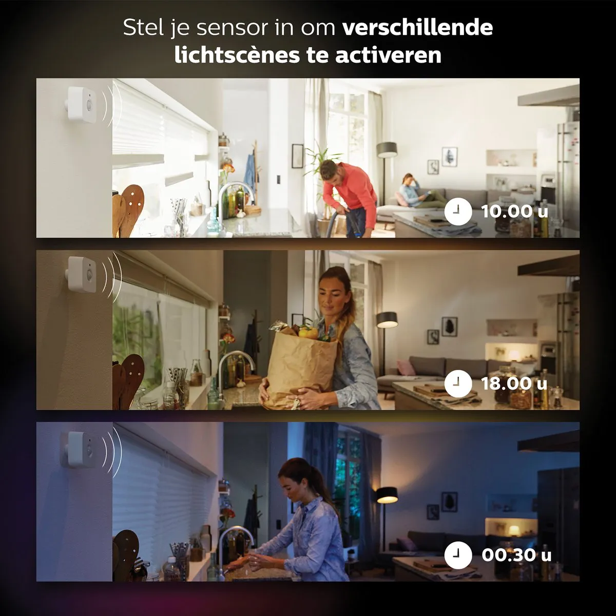 Philips Hue Bewegingsensor - 12 Lichtpunten - Wit