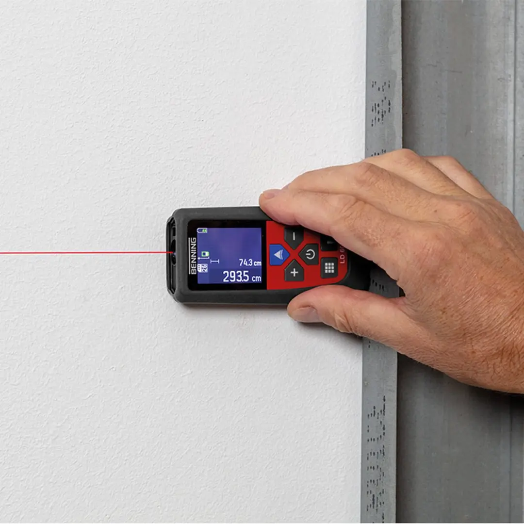 Benning LD 60 Laserafstandsmeter 60m - Kleurendisplay