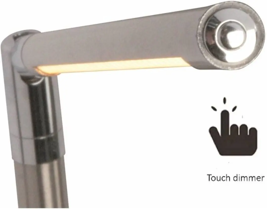 Freelight Ugello LED Tafellamp 4W - Staal - 2700K