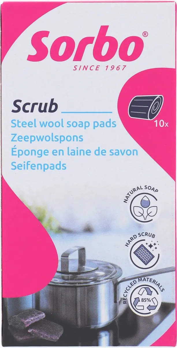 Sorbo Zeepwolsponsjes - 40 Stuks