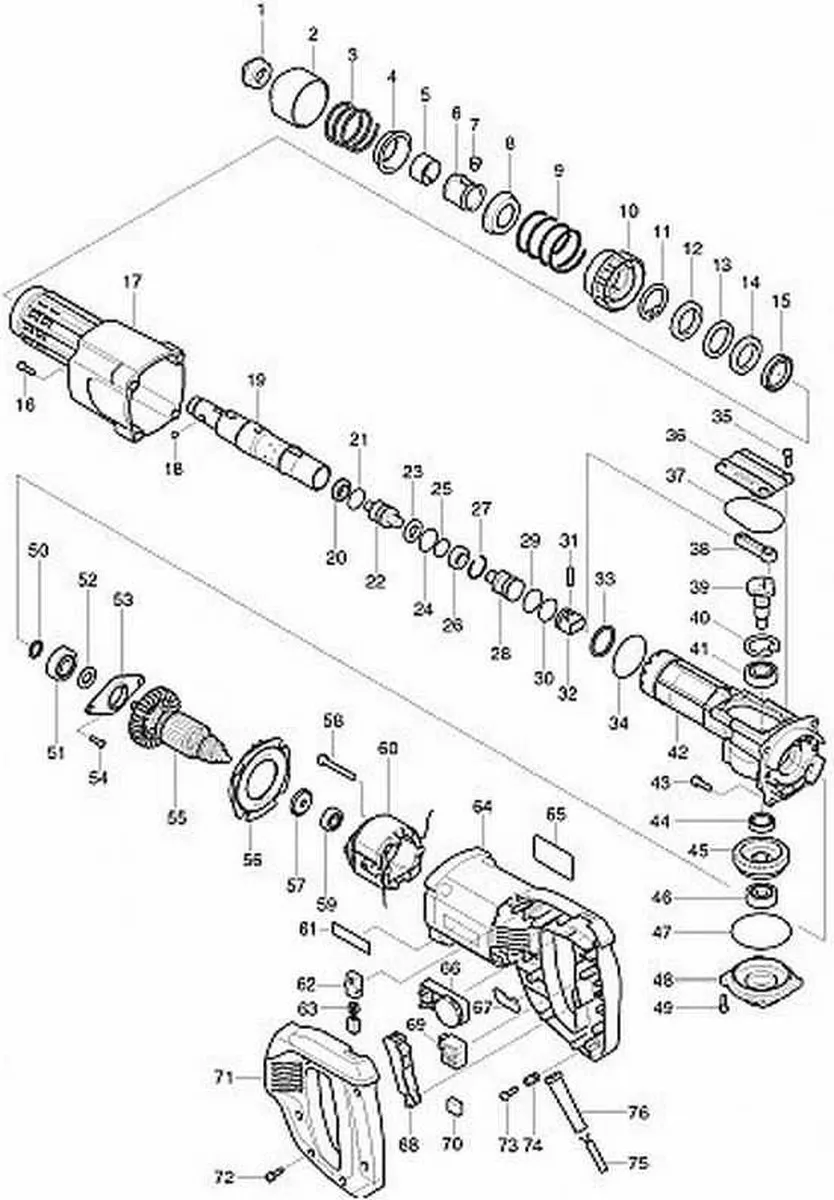 Makita HK0500 Schraper 550W