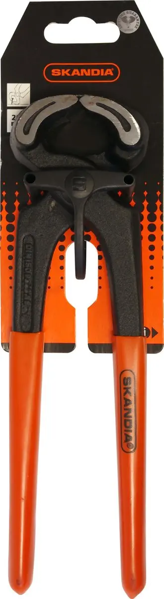 Deltafix Skandia Nijptang 200mm - Clip - Zwart