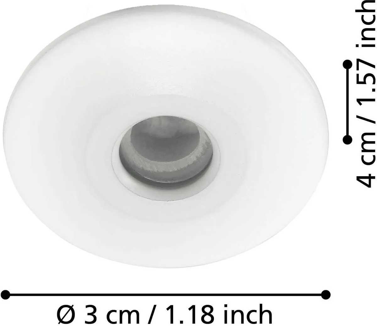 Eglo 97079 Spotje Recessed 3x - 3,2cm - 3000K