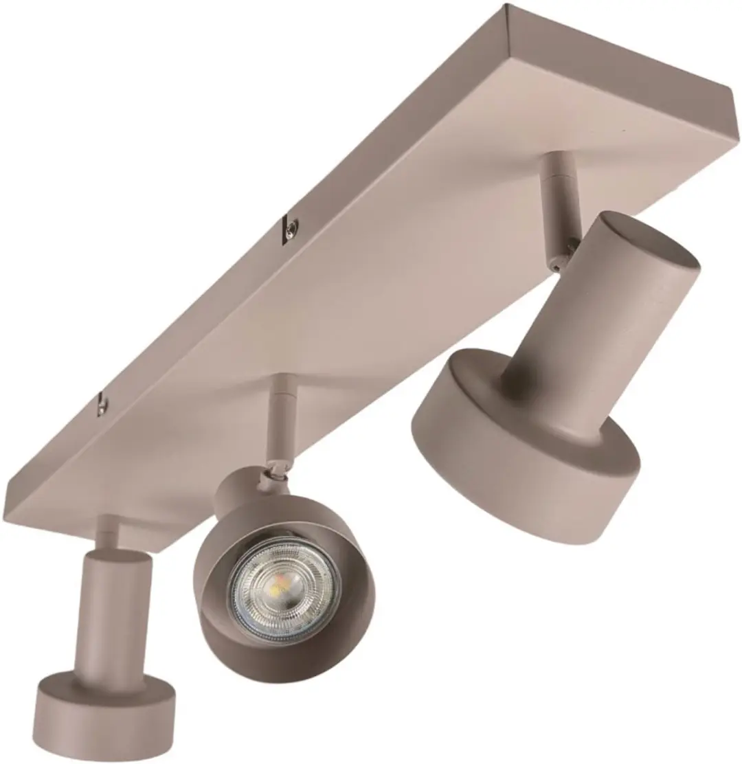Freelight Spot Lunata 3 Lichts 50cm - Warm Wit - Beige