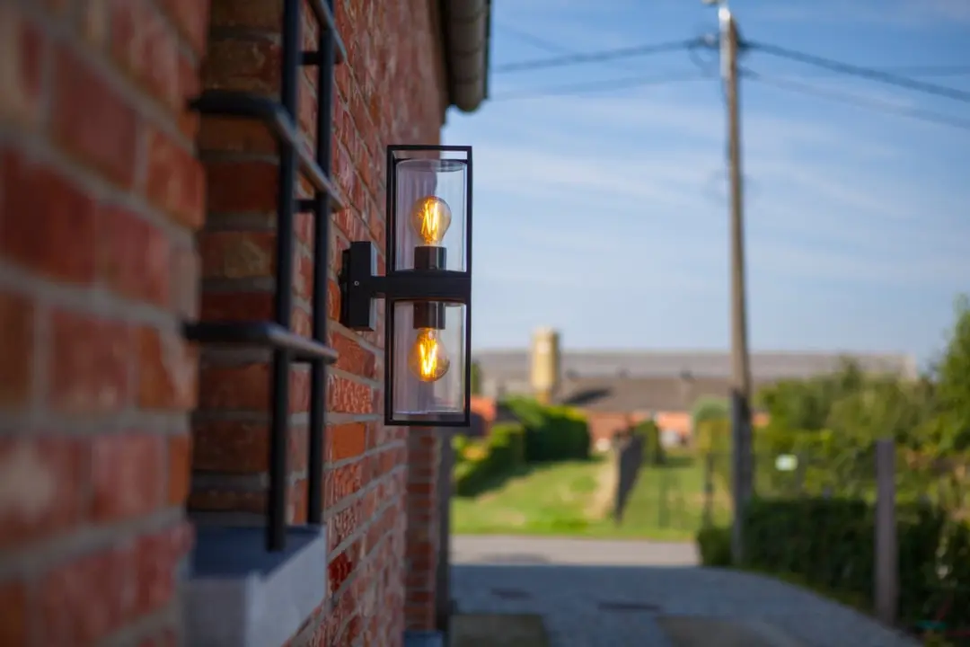 Lutec Flair Wandlamp Up & Down 40W - Mat Zwart