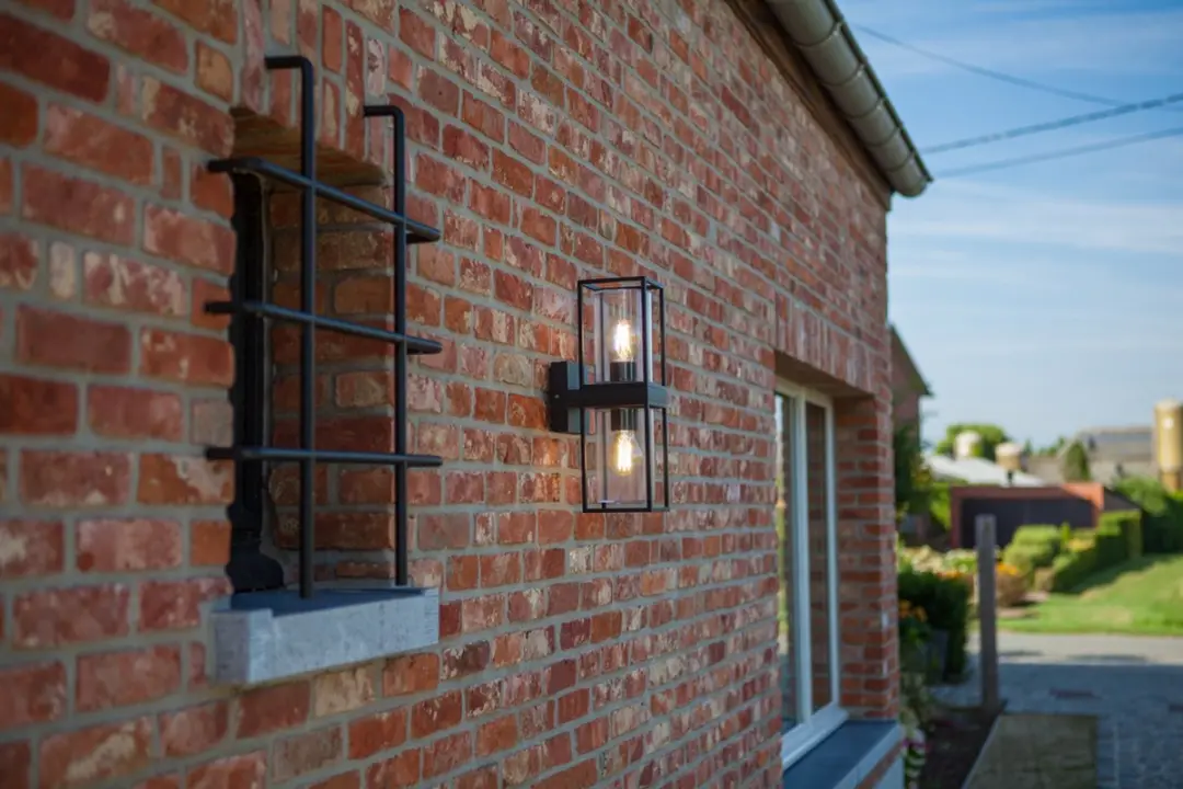 Lutec Flair Wandlamp Up & Down 40W - Mat Zwart