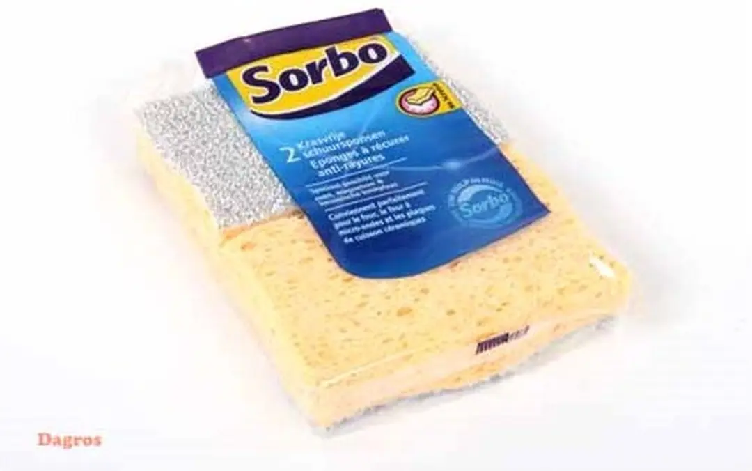 Sorbo Krasvrije Schuurspons 11x7x4cm