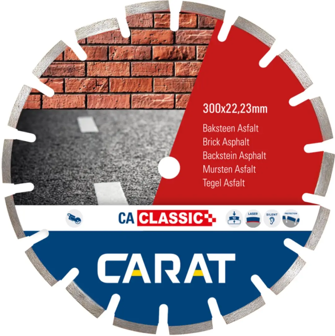 Carat Diamant Zaagblad Asfalt CA Classic 400x25,40mm