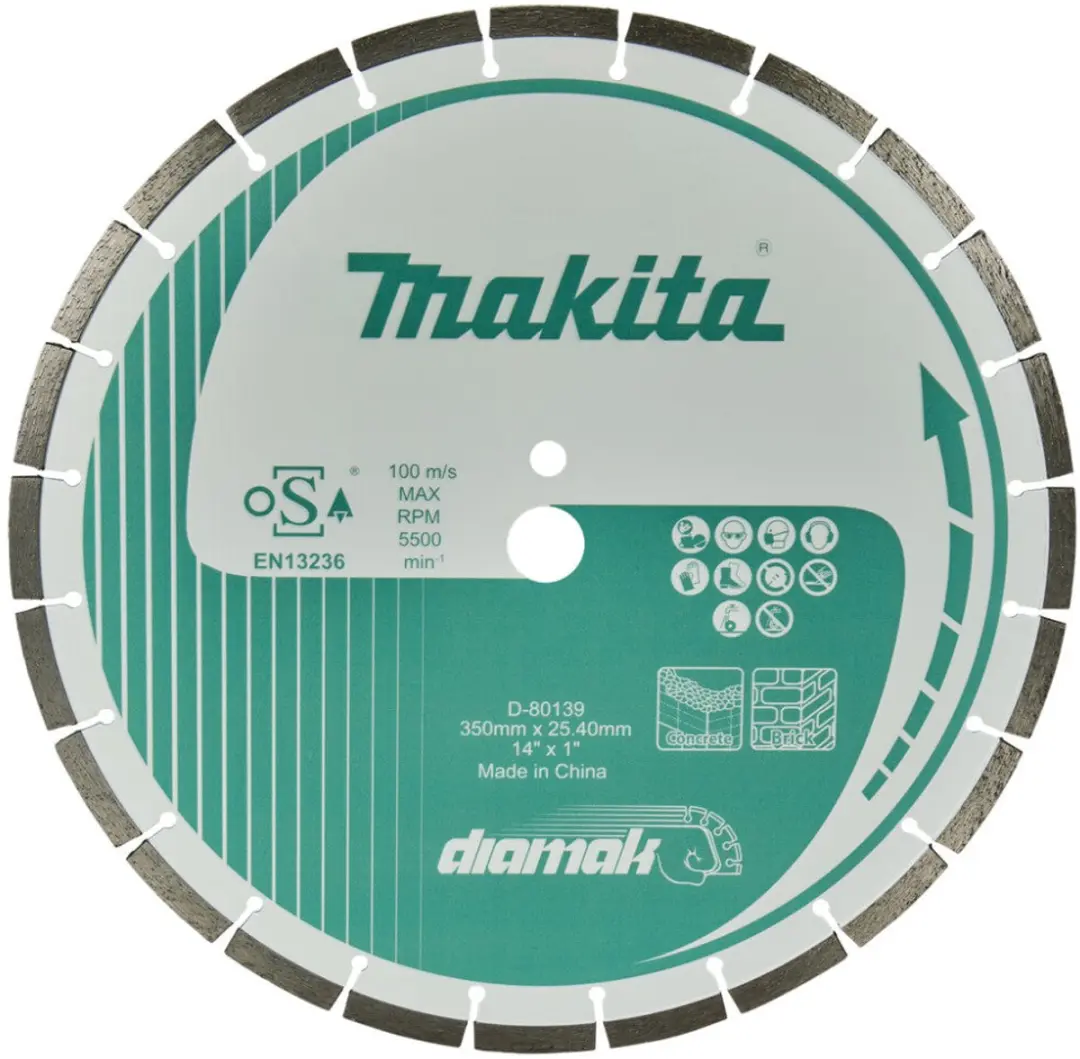 Makita Diamantschijf 350x25,4x3,2mm D-80139