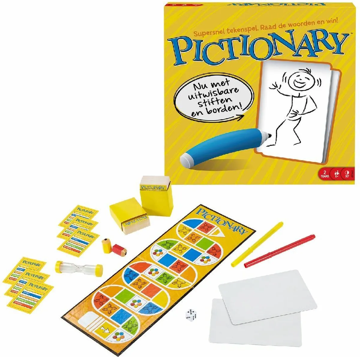 Mattel Games Pictionary Bordspel GPW42 - 12 Spelers