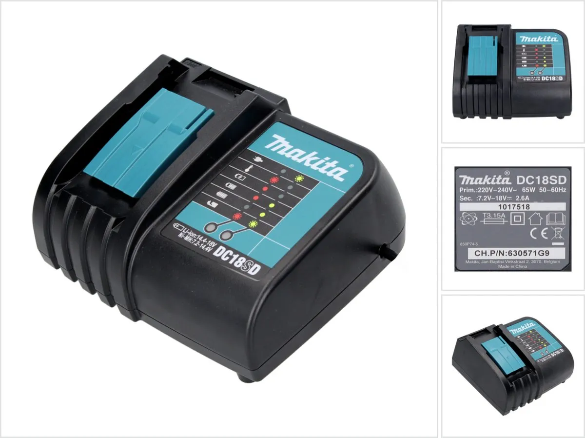 Makita DC 18 SD Acculader 18V