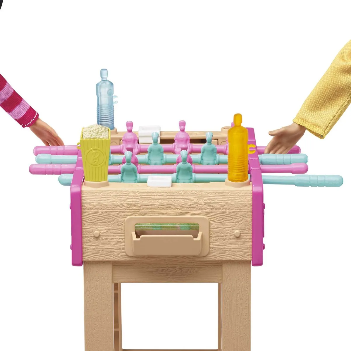 Barbie Mini Voetbaltafel - Multicolor - 4 Spelers