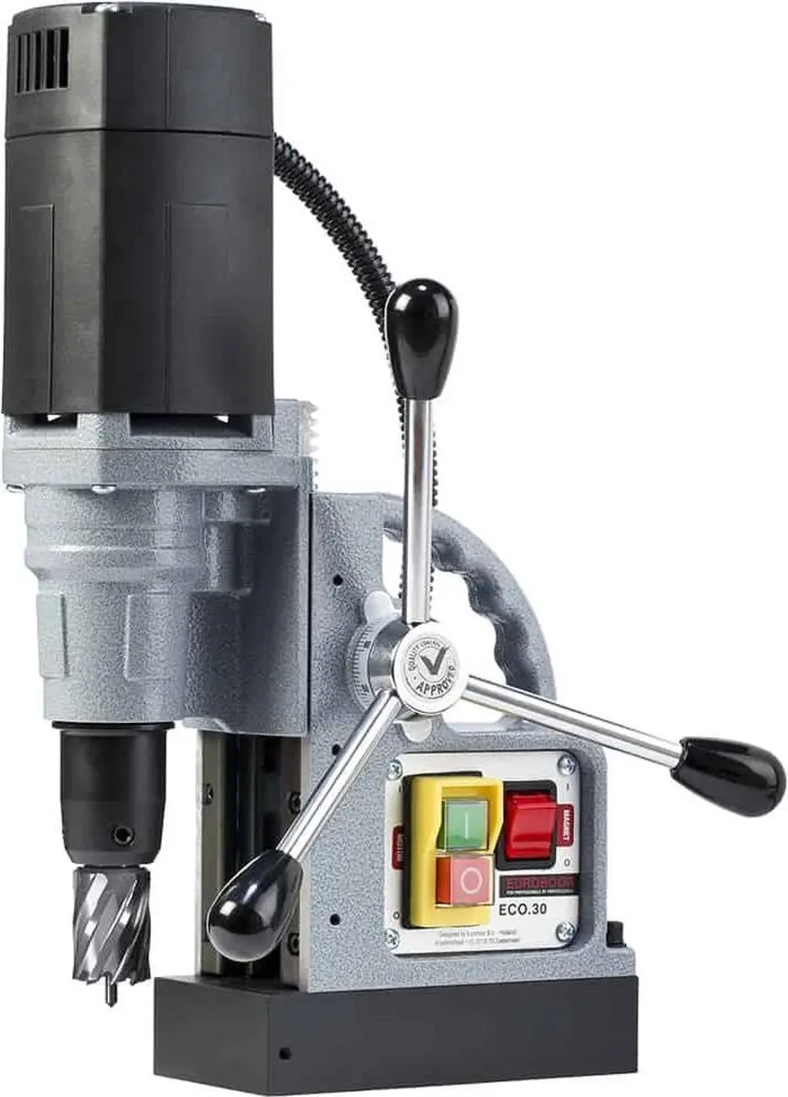 Euroboor ECO30 Magneetboormachine 180W - 30mm - met Koffer