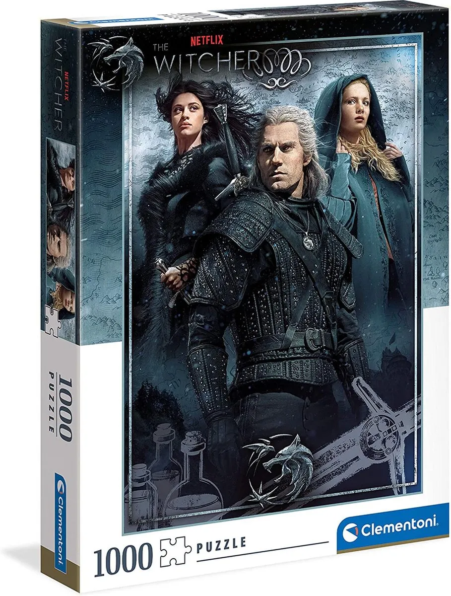 Clementoni The Witcher Legpuzzel 1000 Stuks
