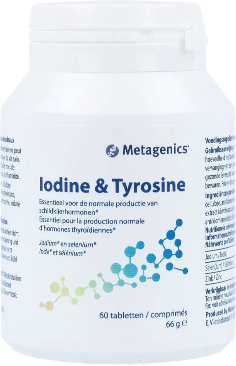 Metagenics Iodine & Tyrosine 60 Tabletten