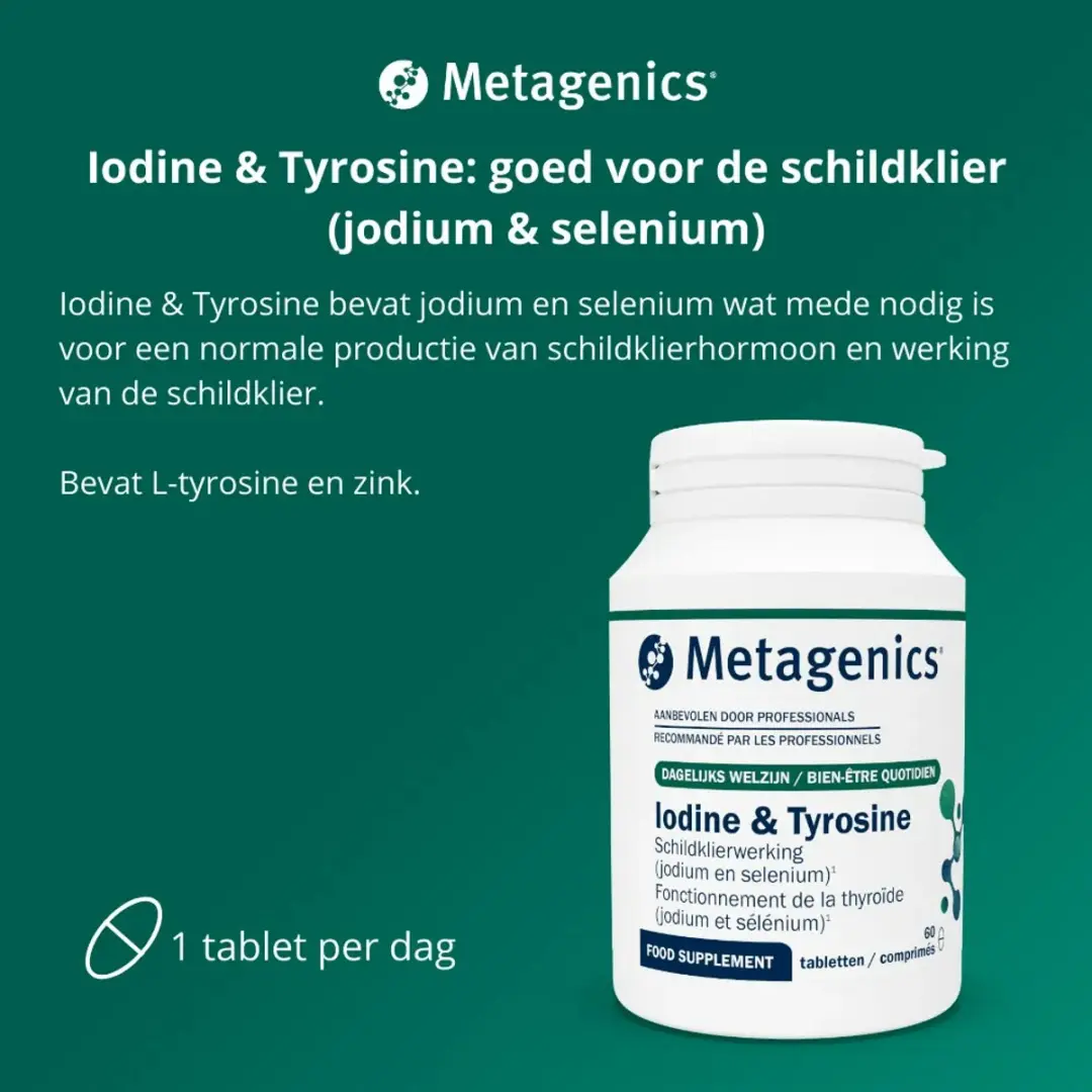 Metagenics Iodine & Tyrosine 60 Tabletten