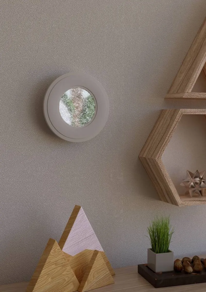 Eglo Macchioni Wandlamp LED Ø20cm - Wit/Grijs