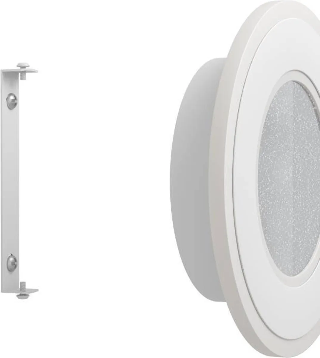 Eglo Macchioni Wandlamp LED Ø20cm - Wit/Grijs