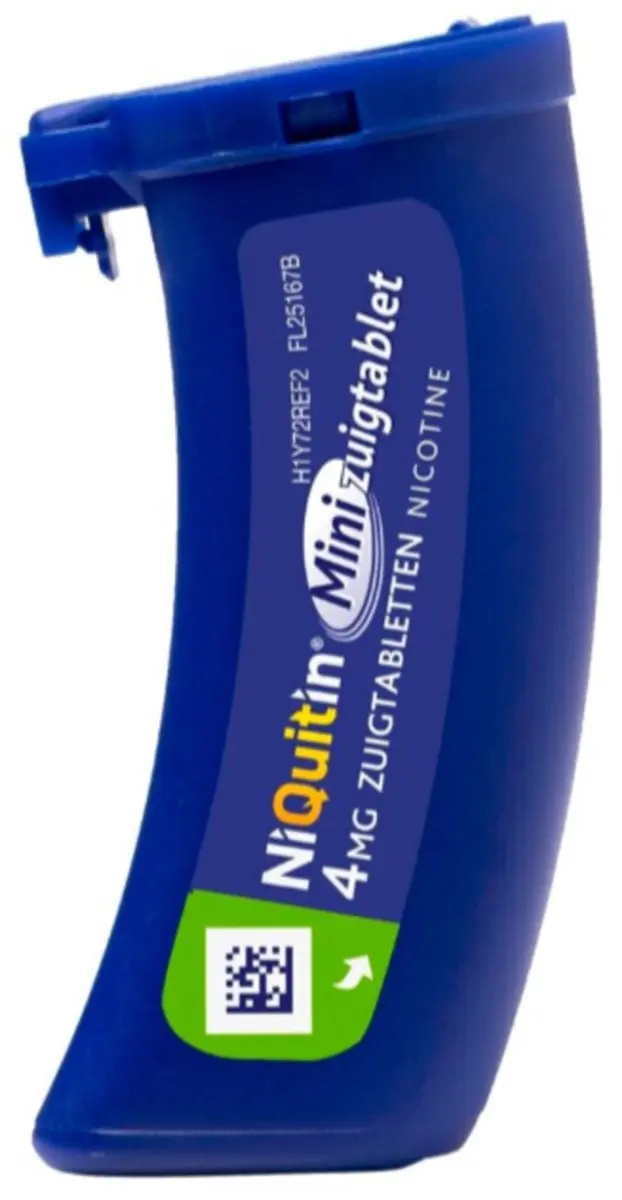 NiQuitin Mini Zuigtabletten 4mg - 20 Stuks