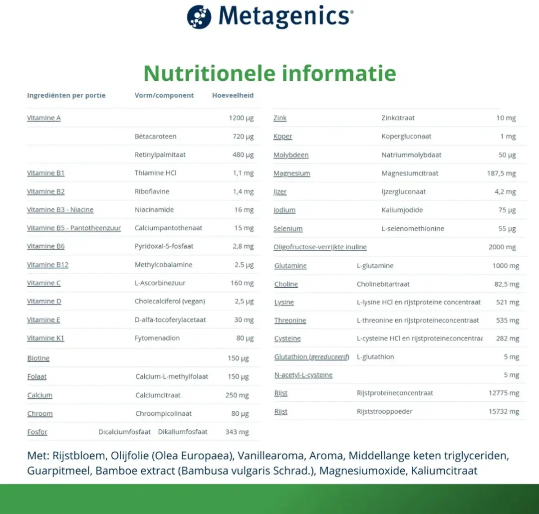 Metagenics UltraSustain 784g