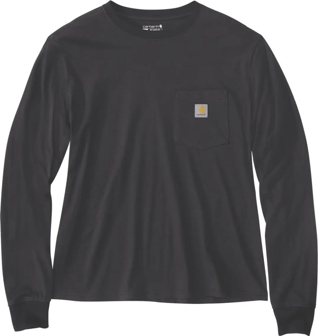 Carhartt Lightweight T-shirt Lange Mouwen XS - Zwart
