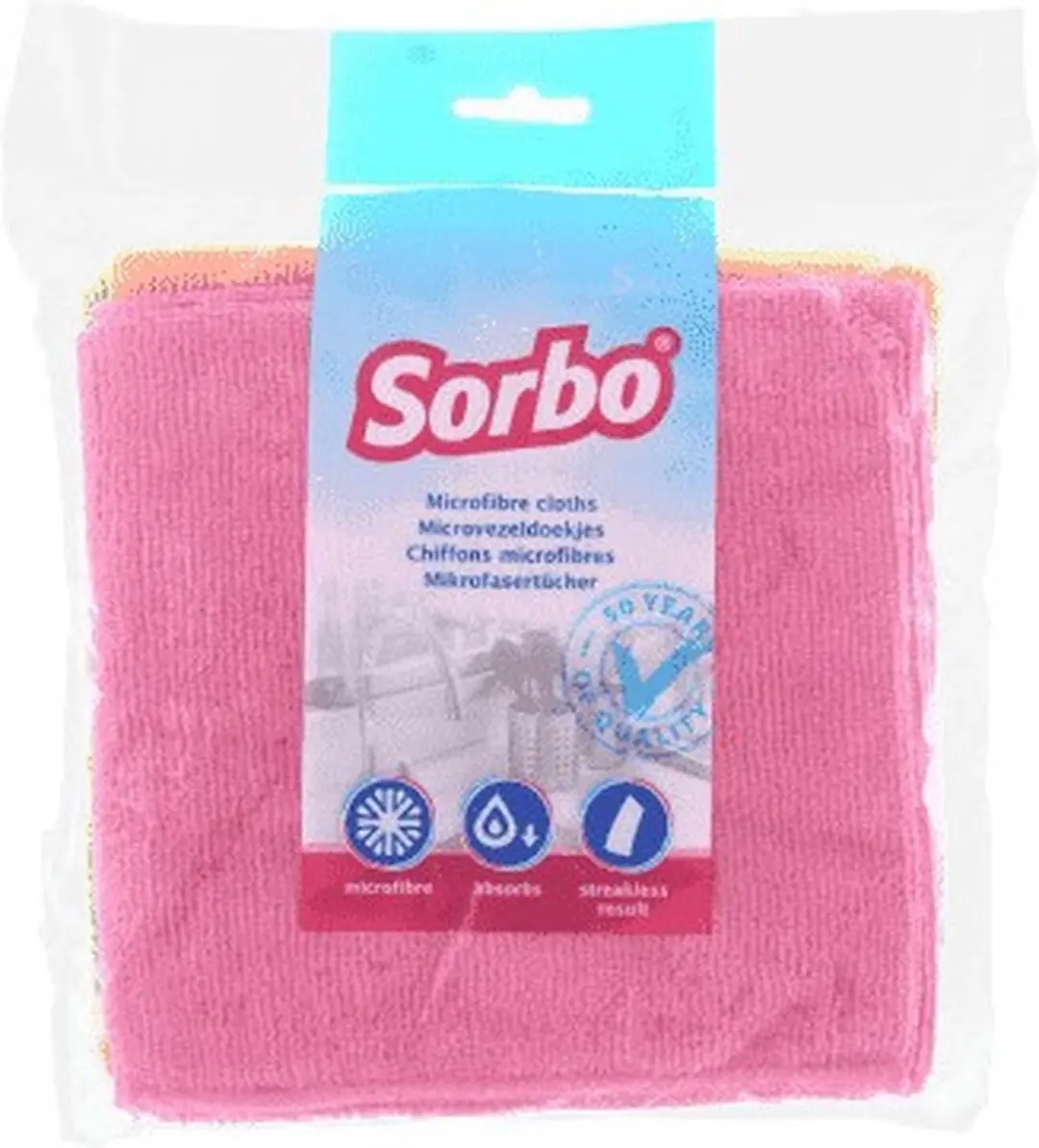 Sorbo Microvezeldoekjes 25 Stuks
