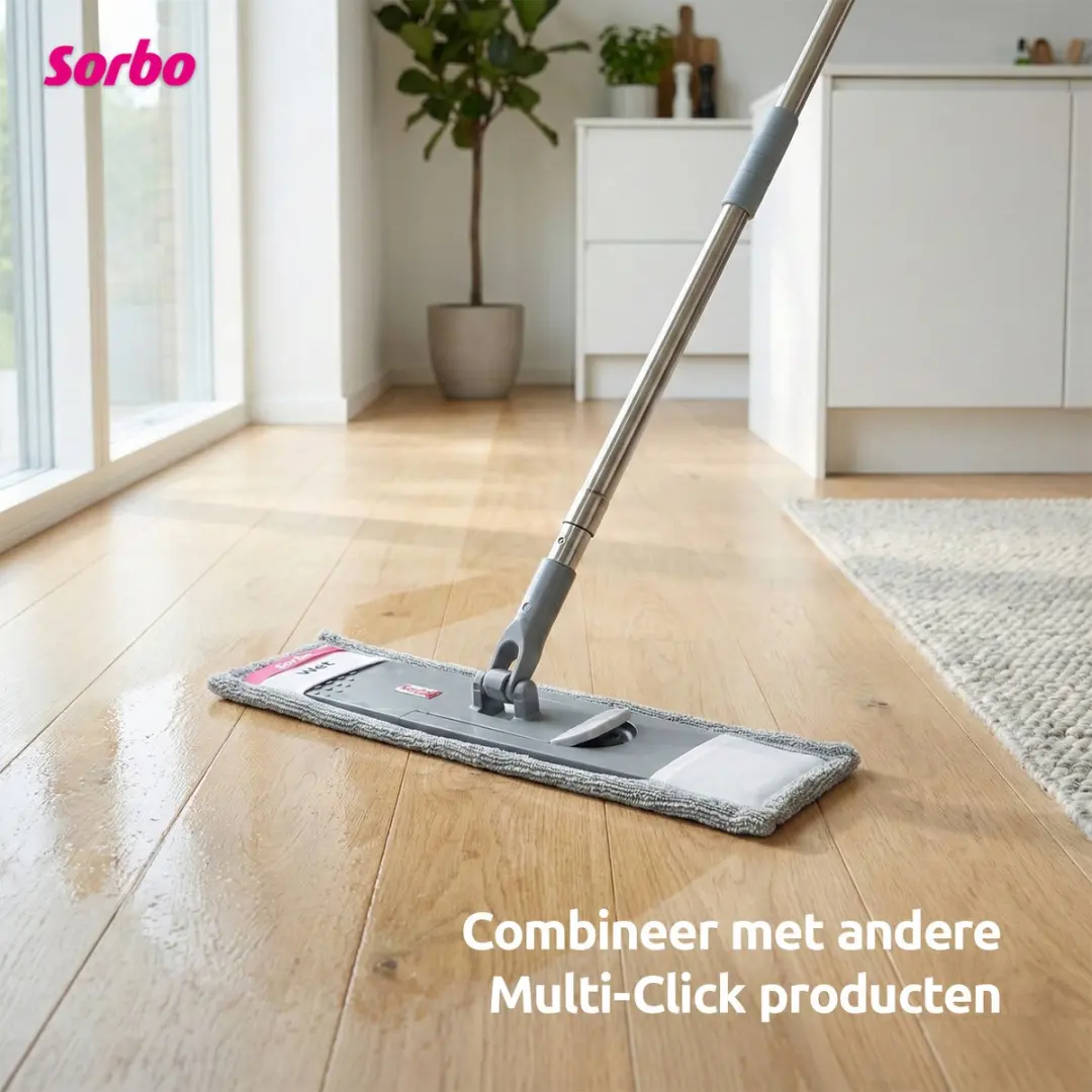 Sorbo Floor Wet Mop Microvezel Dweil Grijs - afbeelding 6 van 6