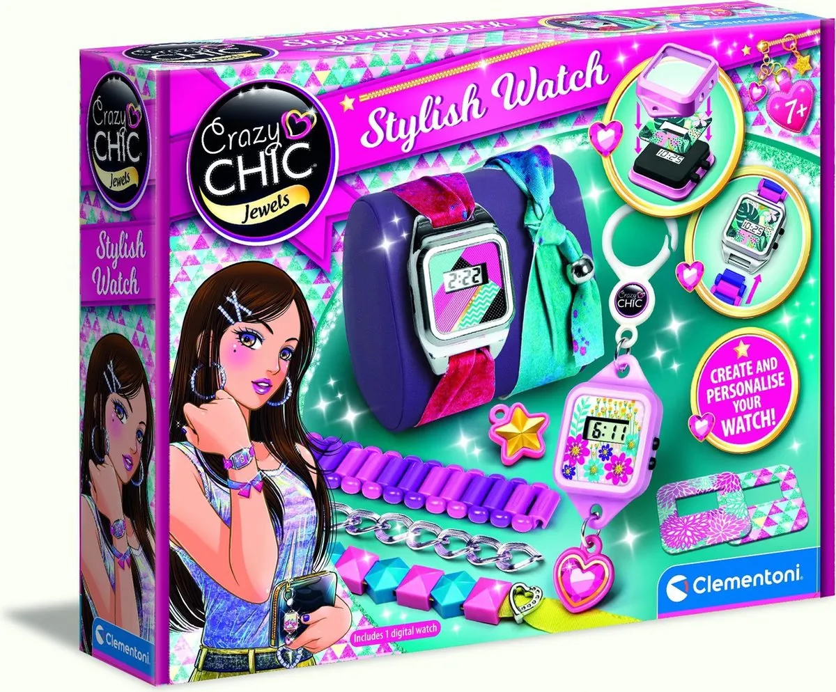 Clementoni Crazy Chic Horloge