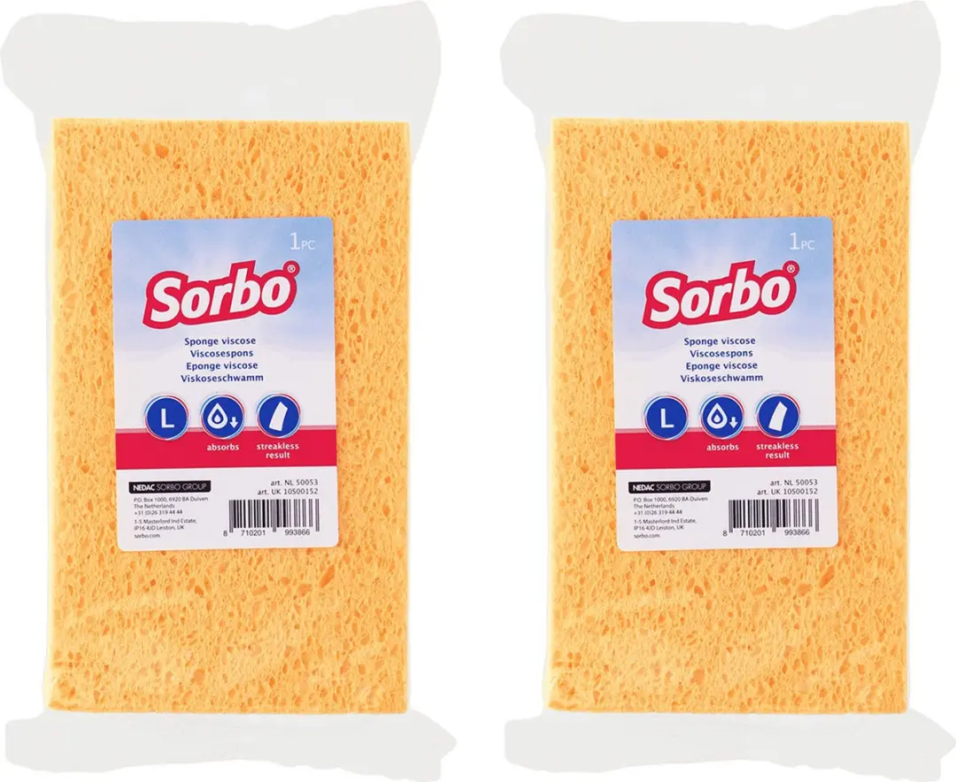 Sorbo Viscose Sponzen 16cm