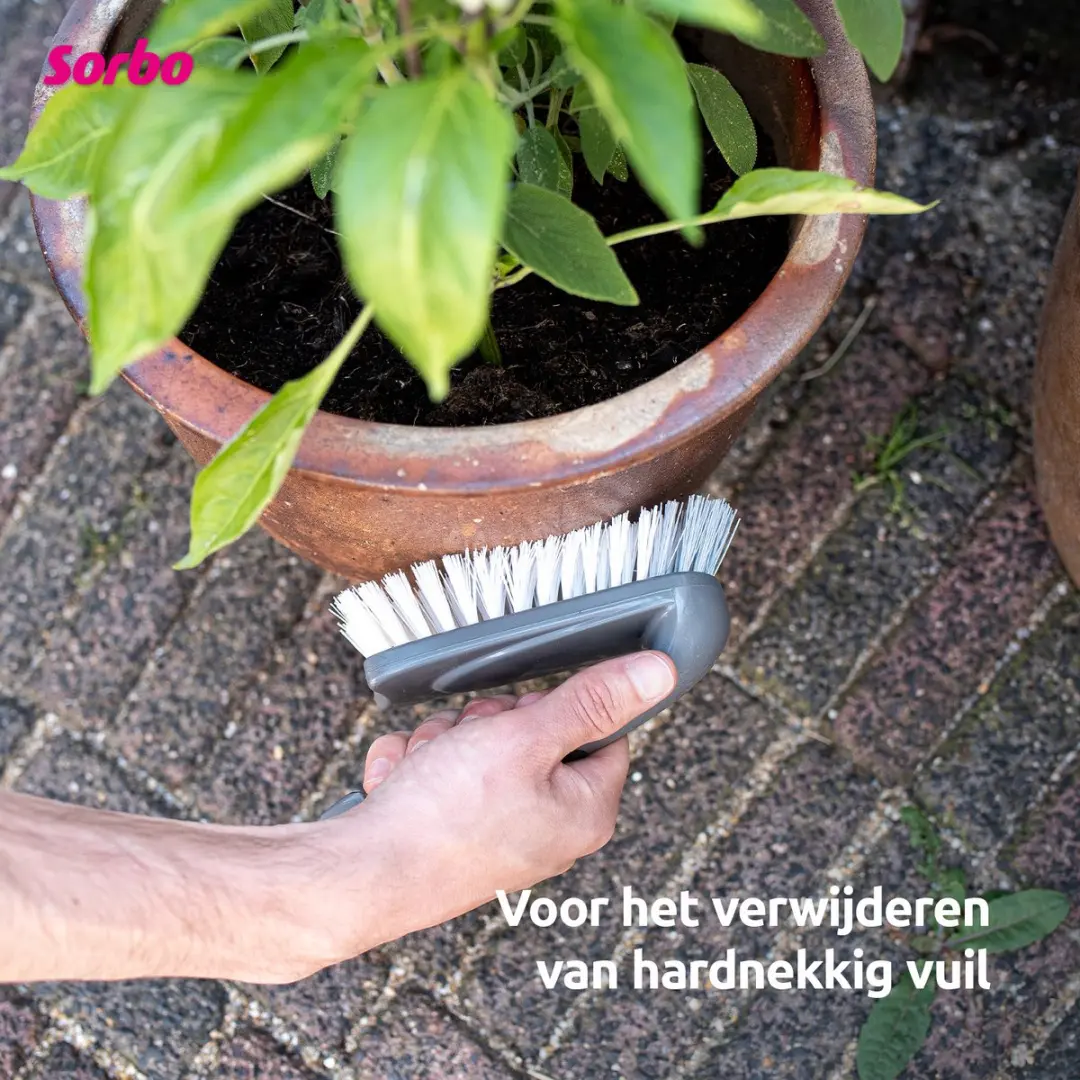Sorbo Recycled Werkborstel 230063 - Grijs