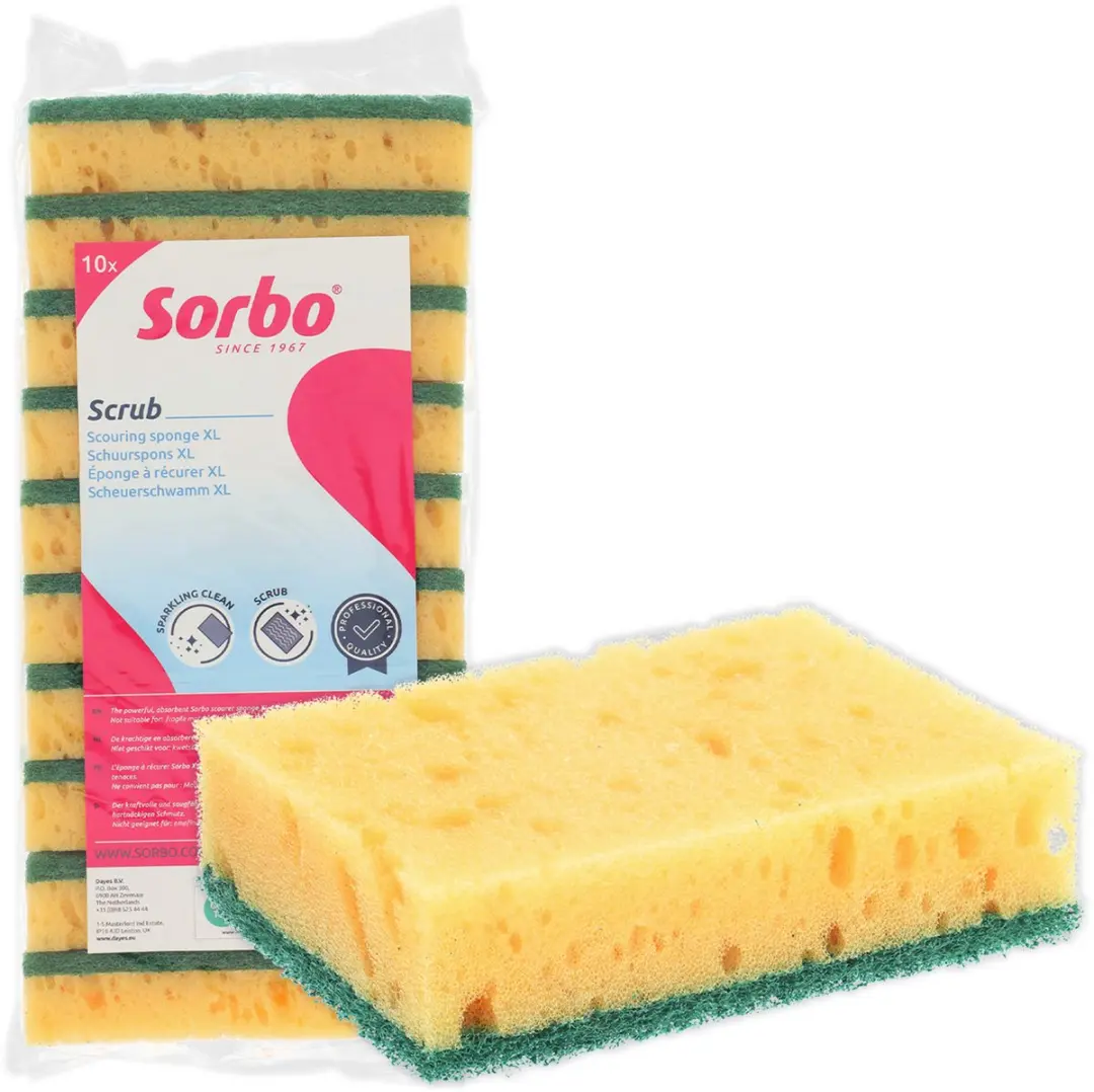 Sorbo XL Schuurspons 10 Stuks