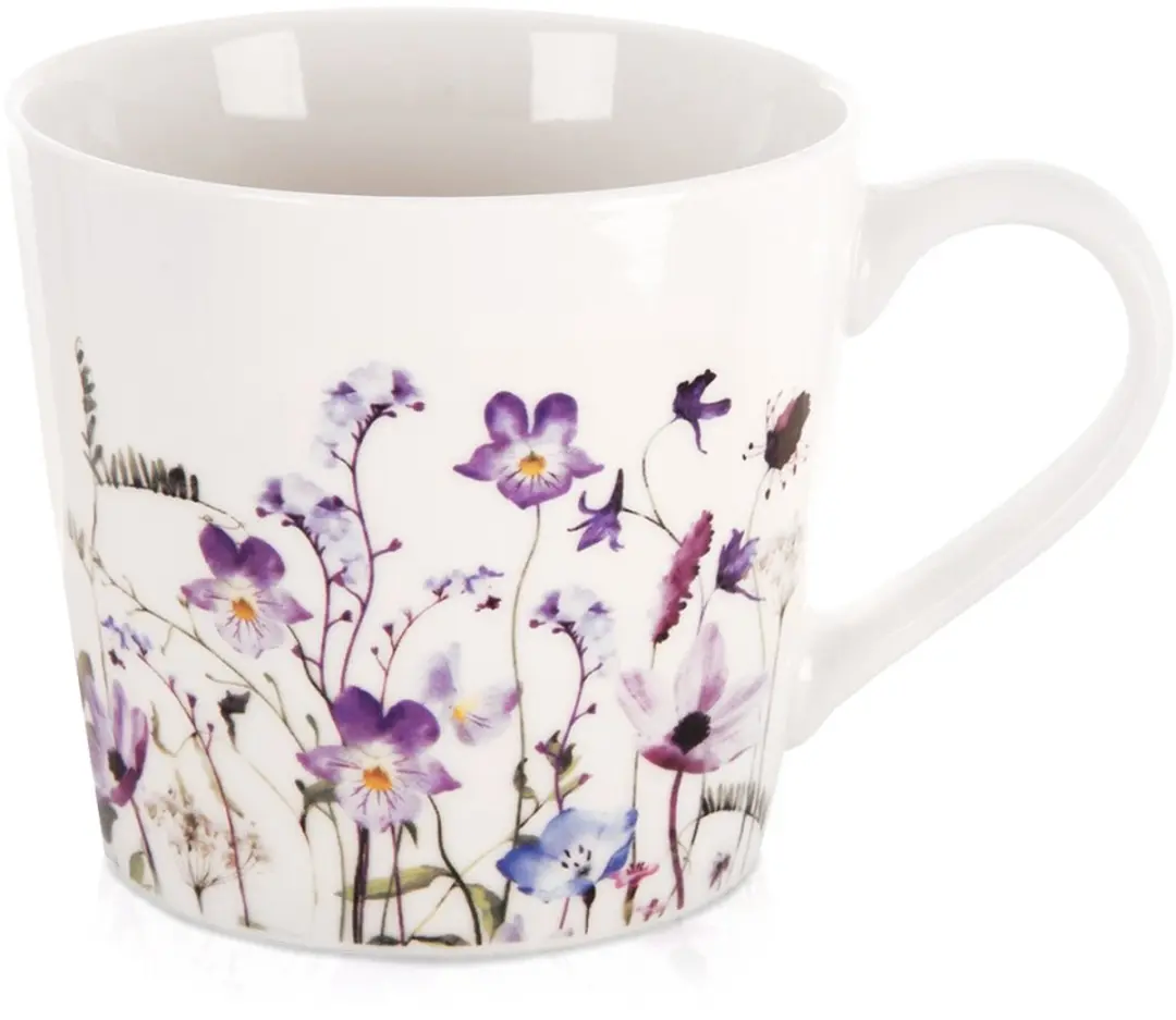 Orion Louka Mok Porselein Bloemen 430ml