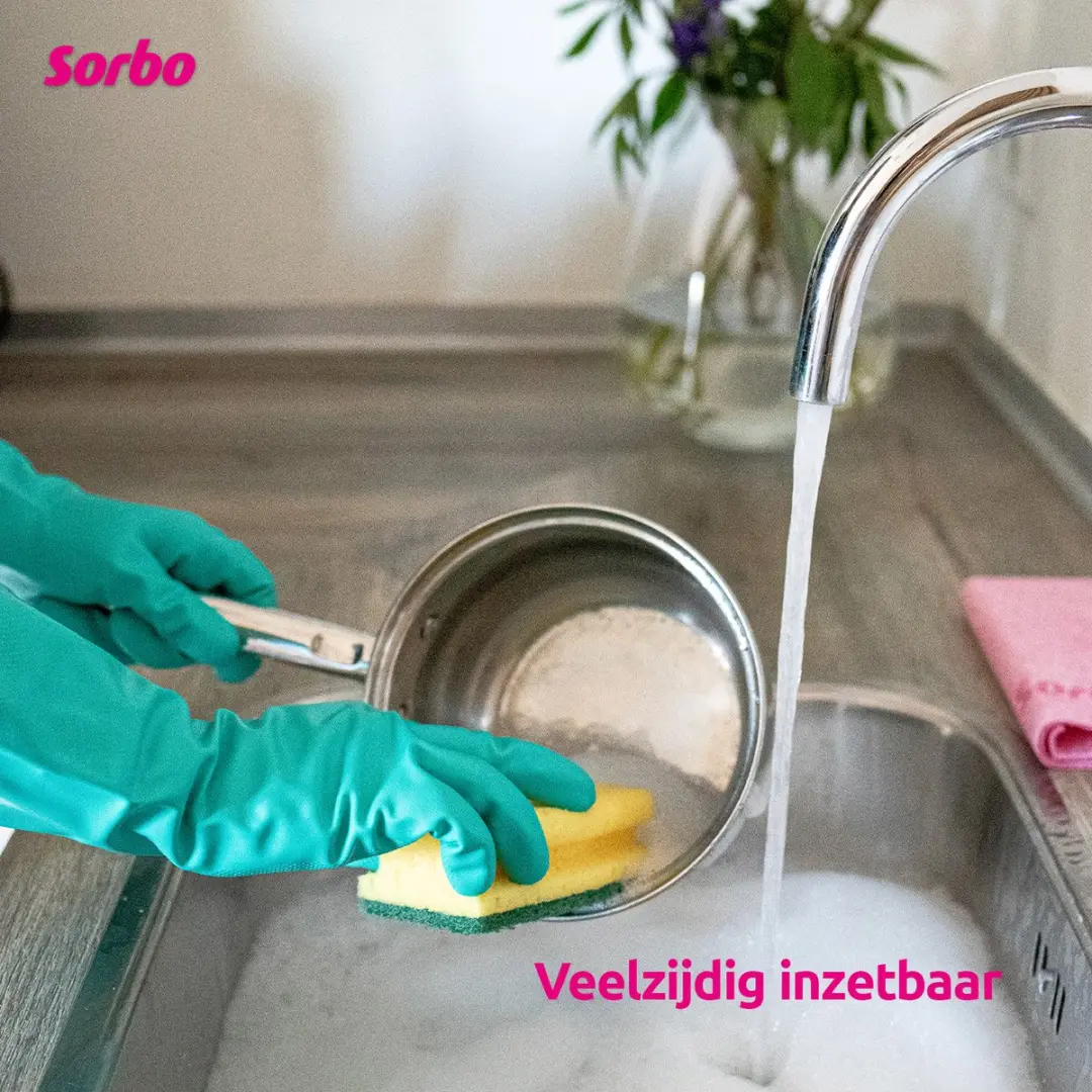 Sorbo Schuurspons Jumbo 8094000 - 5 Stuks