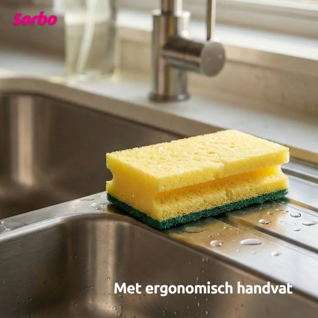 Sorbo Schuurspons Jumbo 8094000 - 5 Stuks